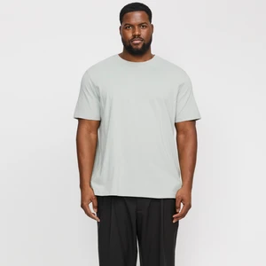 Jack & Jones Büyük Beden Bisiklet Yaka Basic Tisört-Organic