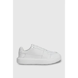 Mateas Erkek Deri Sneaker Ayakkabı Beyaz