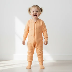 Ella Bonna Fermuarlı Bisiklet Yaka Uyku Tulumu Çoraplı Patikli 2,5 Tog