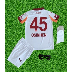 By Joseph Gâlâtâsârây 26 Yeni Sezonu Beyaz Victor Osimhen 45 Çocuk Forması