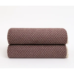 Gön Ev Tekstili Tekli Balıksırtı Desenli Dokuma Koltuk Örtüsü – 170X210 cm