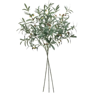 3lü Set Yapay Zeytin Dalı Uzun Dal 85CM