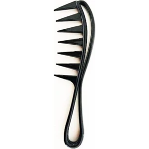 Profesyonel Hydra Karbon Siyah Saç Tarak 18.5 Cm Hafif Ve Dayanıklı Malzeme İle