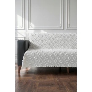 Koltuk Örtüsü 175X215 cm Çekyat Örtüsü Premium Şönil Jakar Kumaş Kaydırmaz, Yıkanabilir**