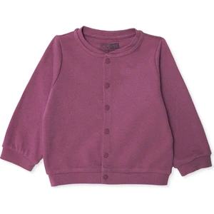 Hellobaby Hellobaby Kız Bebek Basic Hırka Çıtçıtlı Bisiklet Yaka Uzun Kol