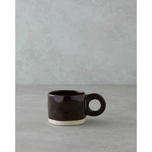 English Home Splashy Stoneware Kupa 300 ml Koyu Kahverengi