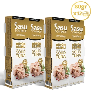 Klasik Ton Balığı 12x80 gr Bütün Dilim