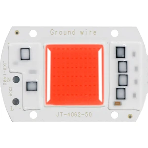 220V 50W Bitki Büyütme Ledi Tüm Işık Spektrumlu Fide Sera Projektör Lamba Aydınlatma Ampül Kolay Montaj