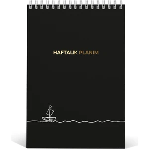 Joo Line Serisi Haftalık Planlayıcı (Spiralli)