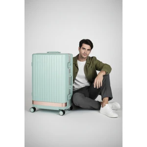 Aura Pc Policarbon Orta Boy Valiz Mavi