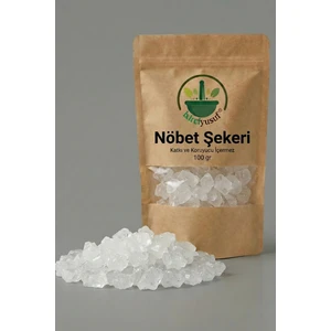 Nöbet Şekeri (Kaya Şekeri – Rock Sugar – Kristal Nöbet) Doğal Tane 100 G