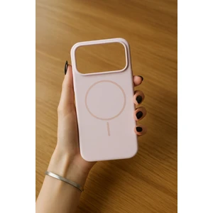 Apple Iphone 17 Pro Max Uyumlu Magsafe Lansman Kir Tutmaz Silinebilir Içi Kadife Telefon Kılıfı