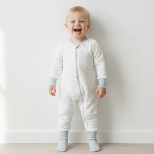 Ella Bonna Fermuarlı Bisiklet Yaka Uyku Tulumu Çoraplı Patikli 2,5 Tog