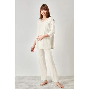 Yumuşak Dokulu Hamile Pijama Takımı