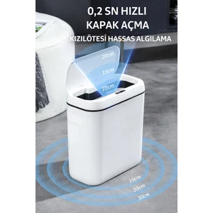 Sensörlü Çöp Kovası 15 Lt