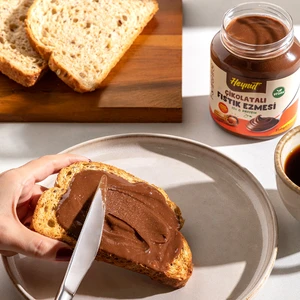 Şeker ilavesiz Çikolatalı Fıstık Ezmesi 350gr