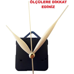 Akar Sessiz Saat Motoru Ve Mekanizması (Set) 22 mm