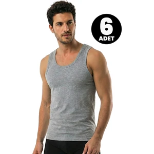 6'lı Erkek Atlet Süprem (%100 Pamuk)