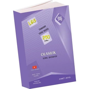 Yokyok Yayınları Yok Yok Olasılık Soru Bankası