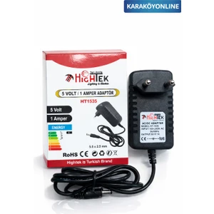 5V 1A Plastik Adaptör