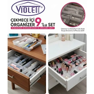 Çekmece Içi Organizer 9'lu Set