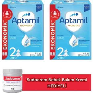 2 Pronutra Devam Sütü 1200 gr x 2 Adet (Sudocrem Hediyeli)