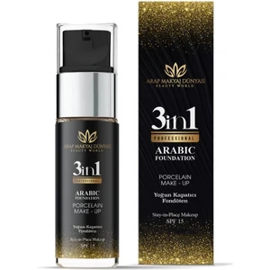 Yoğun Kapatıcı Fondöten 30 ml Işıltılı Görünüm SPF 15 Yüksek Kapatıcılık Tüm Ciltler İçin