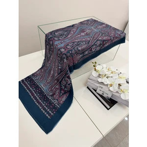 Acar İpek Etnik Desen Bambu Kraş Şal