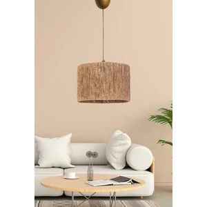 HMY Design Roue Handmade Tekli Sarkıt Avize Hasır