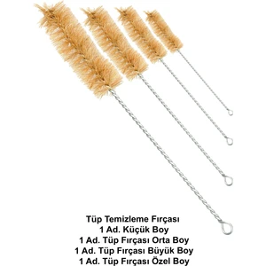 Tüp Temizleme Fırçası 4’lü Set