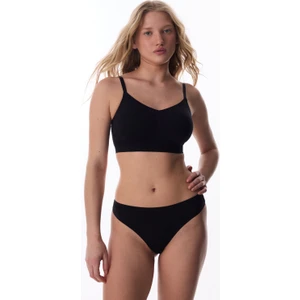 Siyah  Balensiz Dikişsiz Bralet