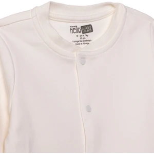 Hellobaby Hellobaby Erkek Bebek Basic Hırka Bisiklet Yaka Uzun Kol