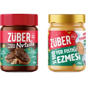 Nutzilla Fındık Kreması + Fıstık Ezmesi