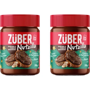 Nutzilla Fındık Kreması Kakaolu 315G x 2 Adet