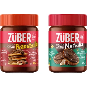 Peanutzilla Kakaolu Fıstık Kreması + Nutzilla Fındık Kreması