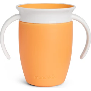 Mucize 360° Alıştırma Bardağı, 6AY+, 207ML, Turuncu, 1 Adet