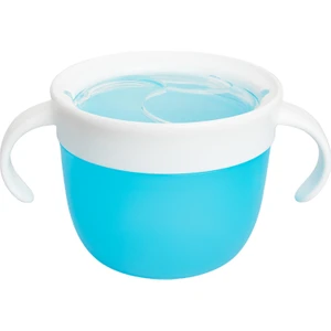 Dökülmeyi Önleyen Atıştırmalık Kabı, 266ml, 12ay , Mavi, 1 Adet