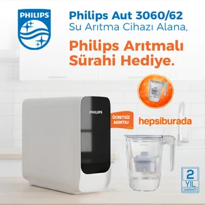 Aut3060/62 Pompasız Su Arıtma Cihazı (AWP2937WHT Arıtmalı Sürahi Hediye)