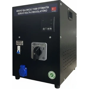 15 Kva Monofaze Servo Kontrollü Tam Otomatik Regülatör