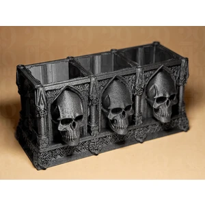 Gotik Kafataslı Organizer