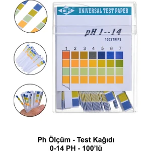 Ph Ölçüm-Test Kağıdı 0-14 Ph