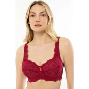 3648 Bordo Toparlayıcı Sütyen