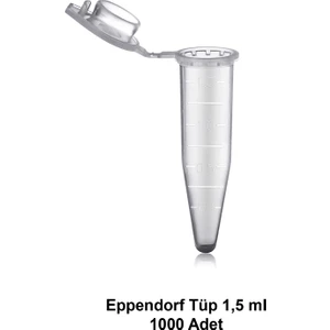 Eppendorf Tüp 1,5 ml - 1000 Adet
