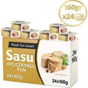Klasik Ton Balığı 1 Koli 24x160 gr Bütün Dilim