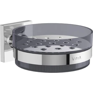 Vitra Root A44812 Katı Sabunluk, Krom, Duvardan
