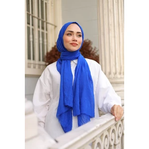 Bambu Crash Şal Saks