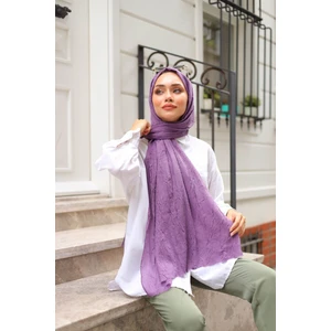 Bambu Crash Şal Lila