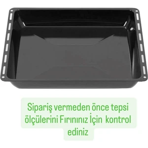 Becen House Ankastre Emaye Derin Parlak Fırın Tepsisi 45,5*37,5*3,5 cm