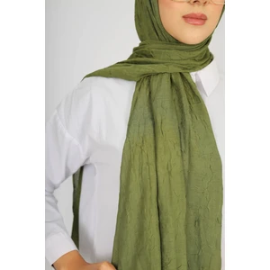 Bambu Crash Şal Çam Yeşili