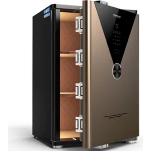 HAKAN KASA Vulcan Serisi Dijital Şifreli & Parmak İzli Akıllı Çelik Kasa DZ-60